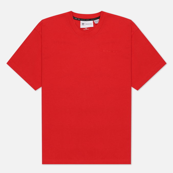 

Мужская футболка adidas Originals x Pharrell Williams Human Race Basics красный, XL, x Pharrell Williams Human Race Basics