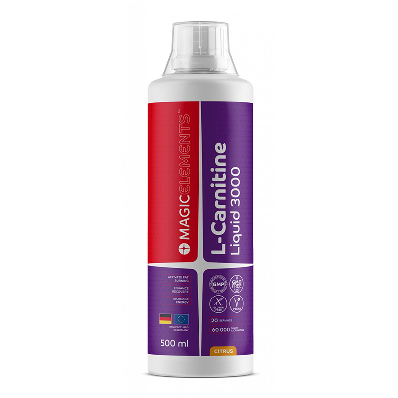 

L-Carnitine Liquid 3000 500 мл, вкус: цитрус