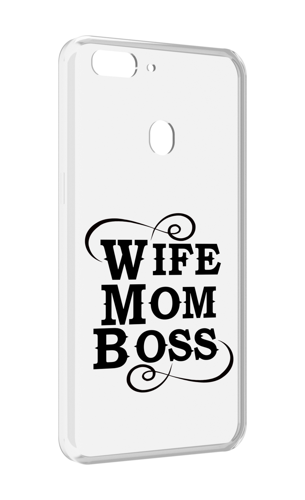 

Чехол MyPads жена-мама-босс для Oppo Realme 2, Прозрачный, Tocco