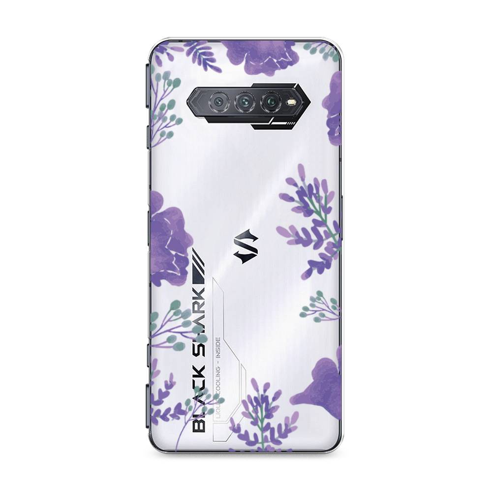 

Чехол Awog на Xiaomi Black Shark 4/4S/4S Pro/4 Pro "Сиреневая цветочная рамка", Разноцветный, 311550-8