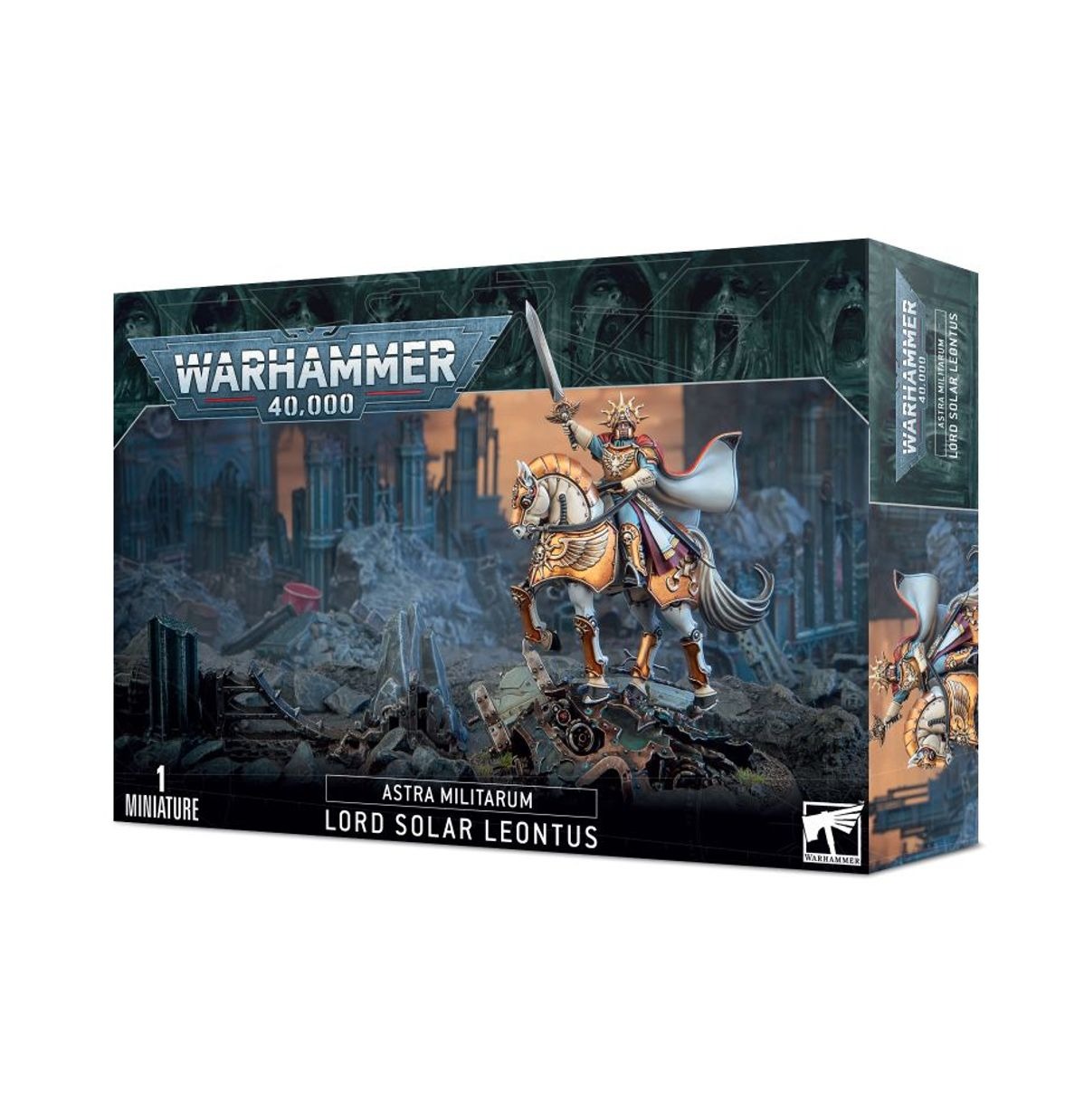 

Миниатюры для игры Games Workshop Warhammer 40000: Astra Militarum - Lord Solar Leontus, Astra Militarum - Lord Solar Leontus