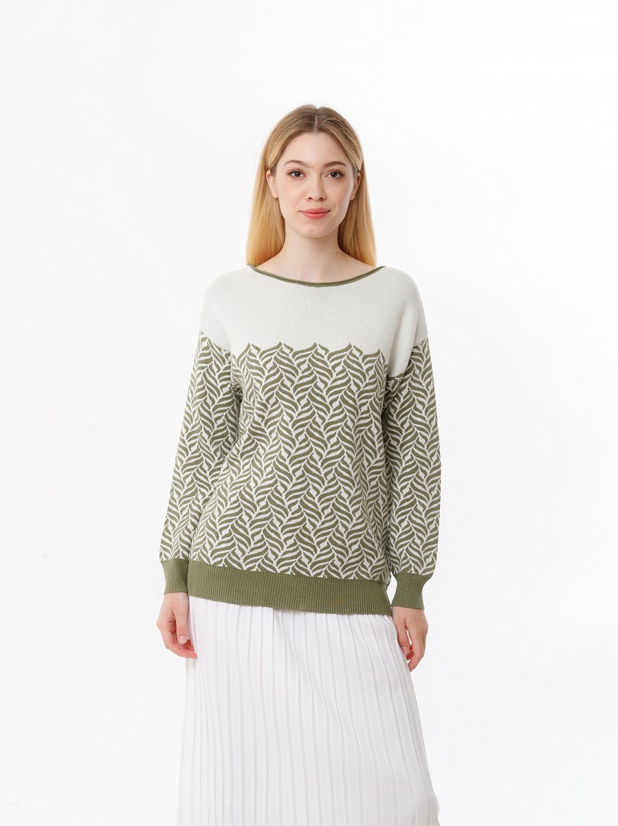 

Джемпер женский Glenfield D21CG171J-35E зеленый XL, D21CG171J-35E