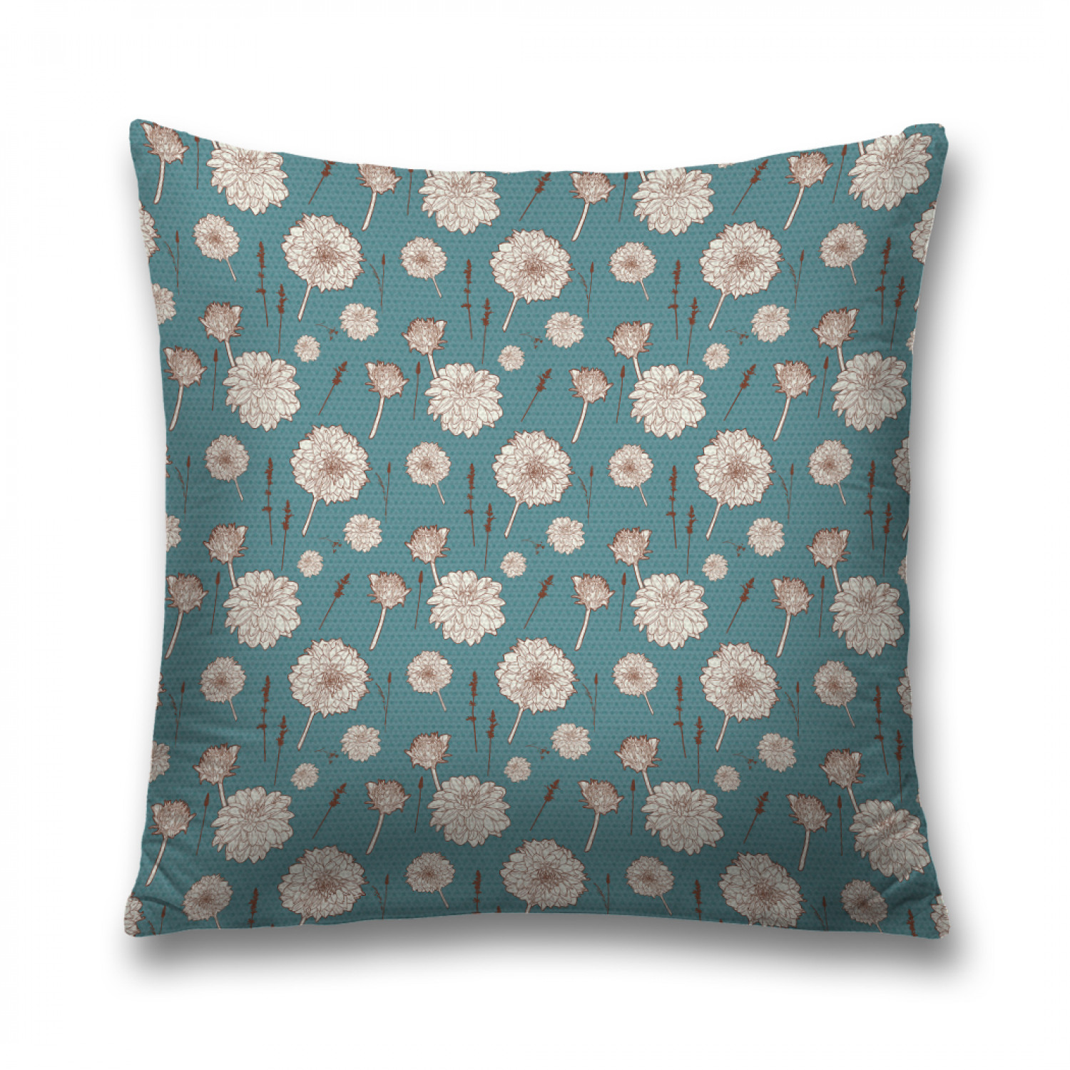 

Наволочка декоративная JoyArty "Астра на ножке" на молнии, 45x45 см, Голубой, Астра на ножке