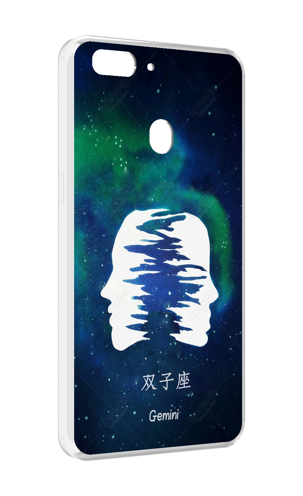 

Чехол MyPads знак зодиака близнецы 6 для Oppo Realme 2, Прозрачный, Tocco