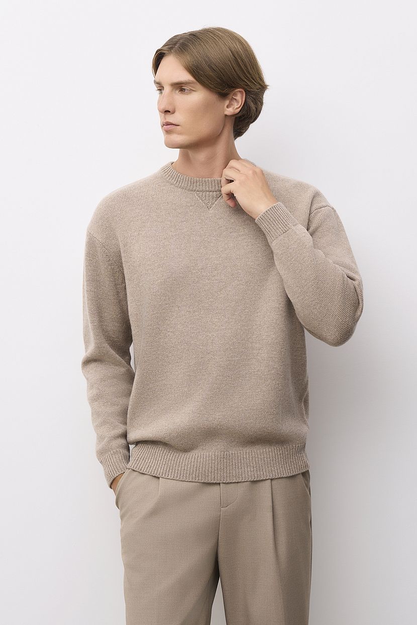 

Джемпер мужской Baon B6323531 бежевый 3XL, B6323531