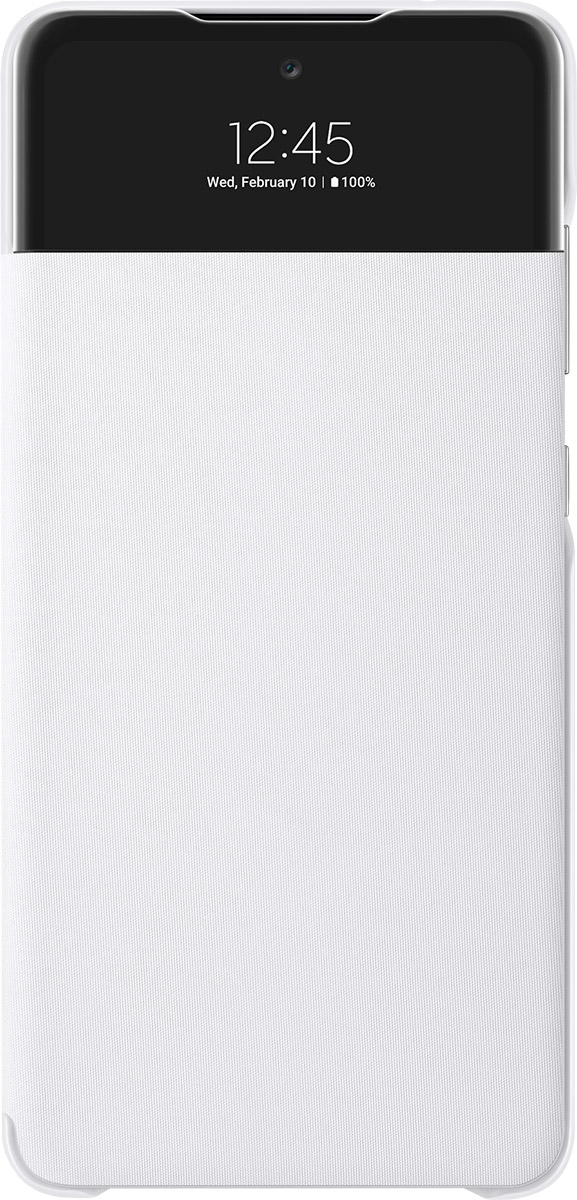 Чехол Samsung Smart S View Wallet Cover для Galaxy A72 White (EF-EA725PWEGRU)