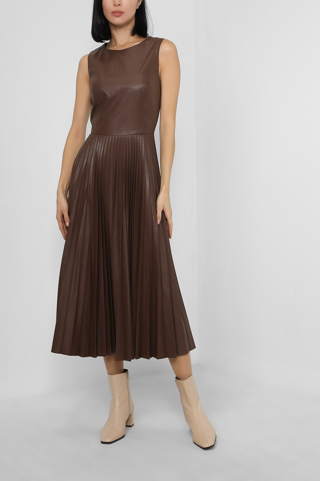 

Платье женское SABRINA SCALA SS22075220-010 коричневое S, Коричневый, SS22075220-010