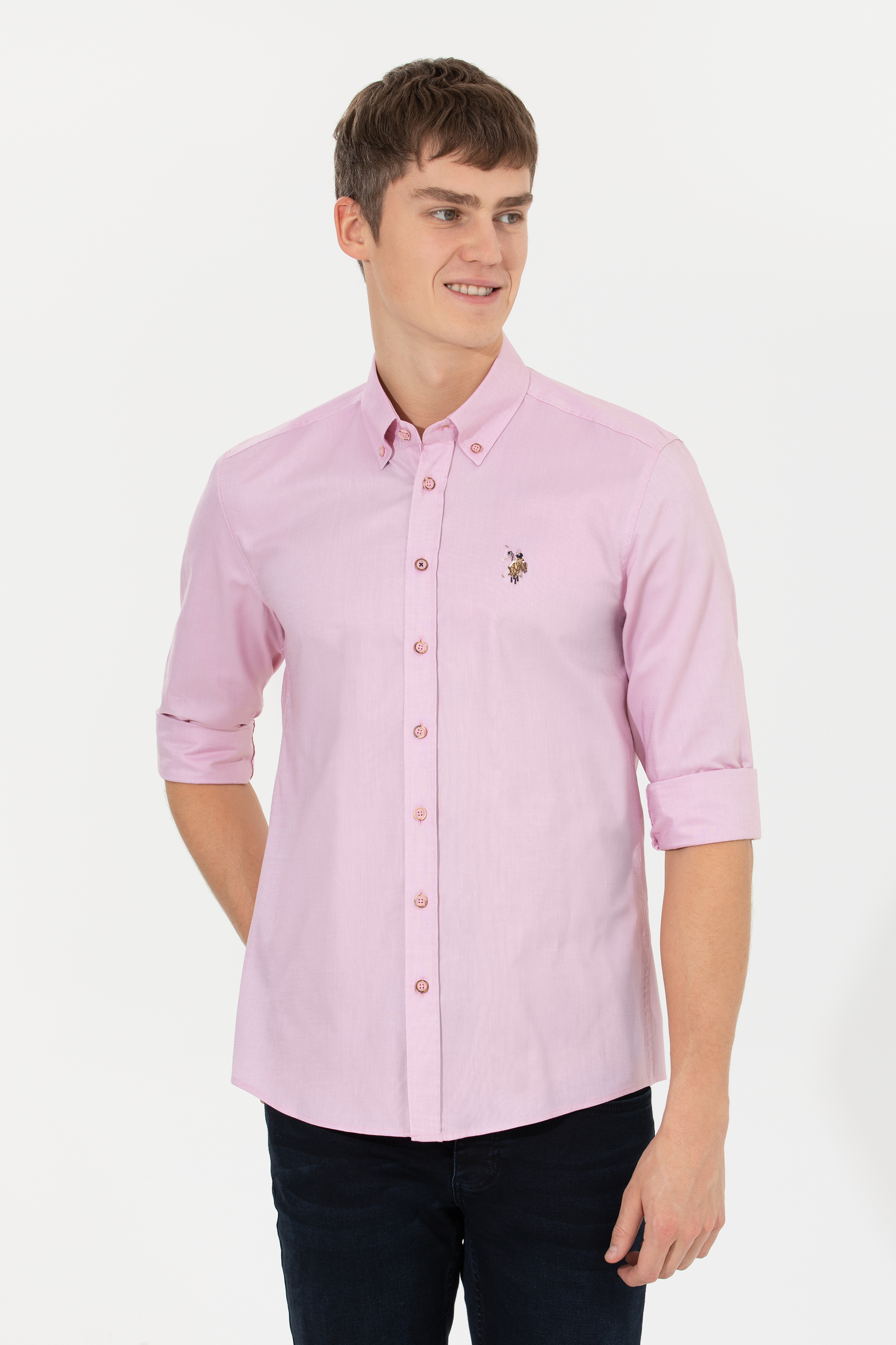 

Рубашка мужская U.S. POLO Assn. G081SZ0040CEDCOLOR022K розовая L, Розовый, G081SZ0040CEDCOLOR022K