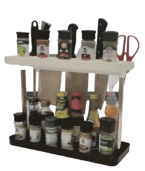 

Двойная этажерка Multifunctional Finishing Frame 23662 00110215 38х14х28,5 см, 23662