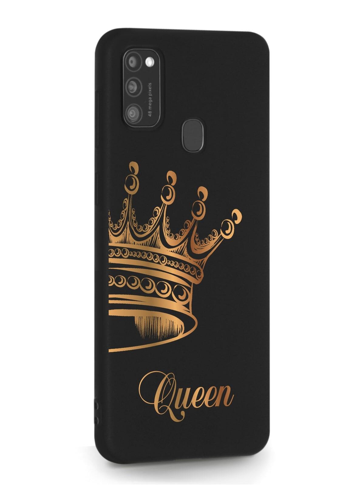 фото Чехол musthavecase для samsung galaxy m21 queen черный