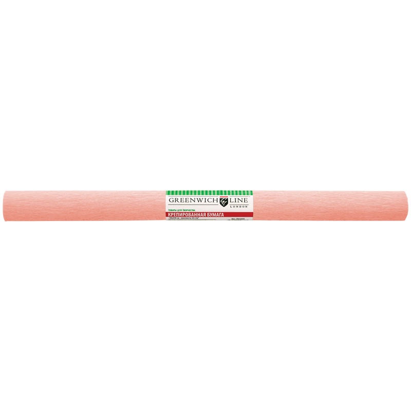 

Бумага крепированная 50*250 см, 32 г/м2, персиковая, в рулоне, CR25016