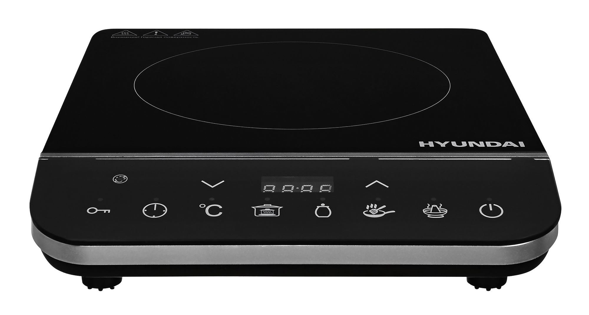 

Настольная электрическая плитка HYUNDAI HYC-0104 черный, HYC-0104