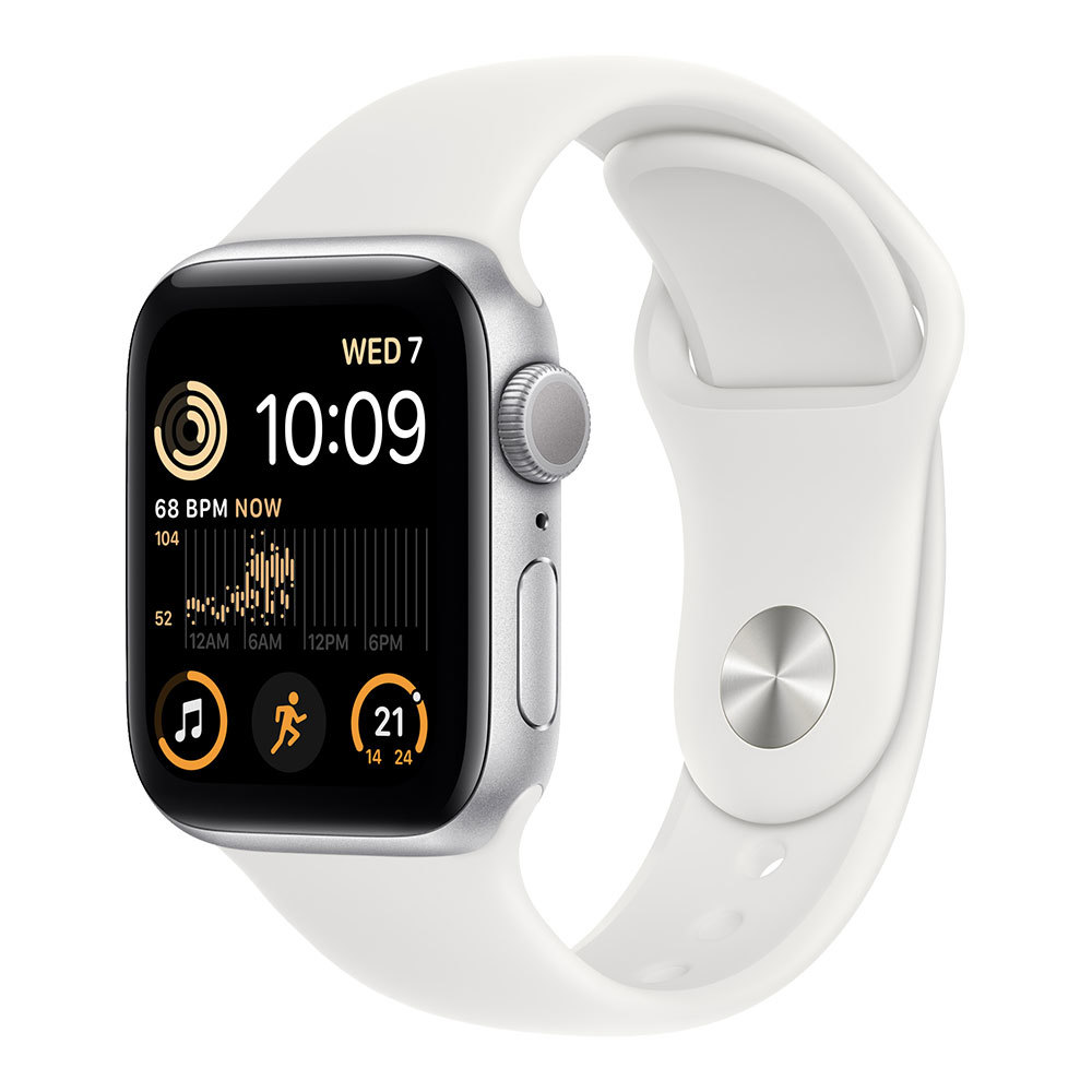 

Смарт-часы Apple Watch SE 2022 40mm Silver Aluminum Case with Whit 40mm Silver, Watch SE 2022 40mm Silver Aluminum Case with Whit