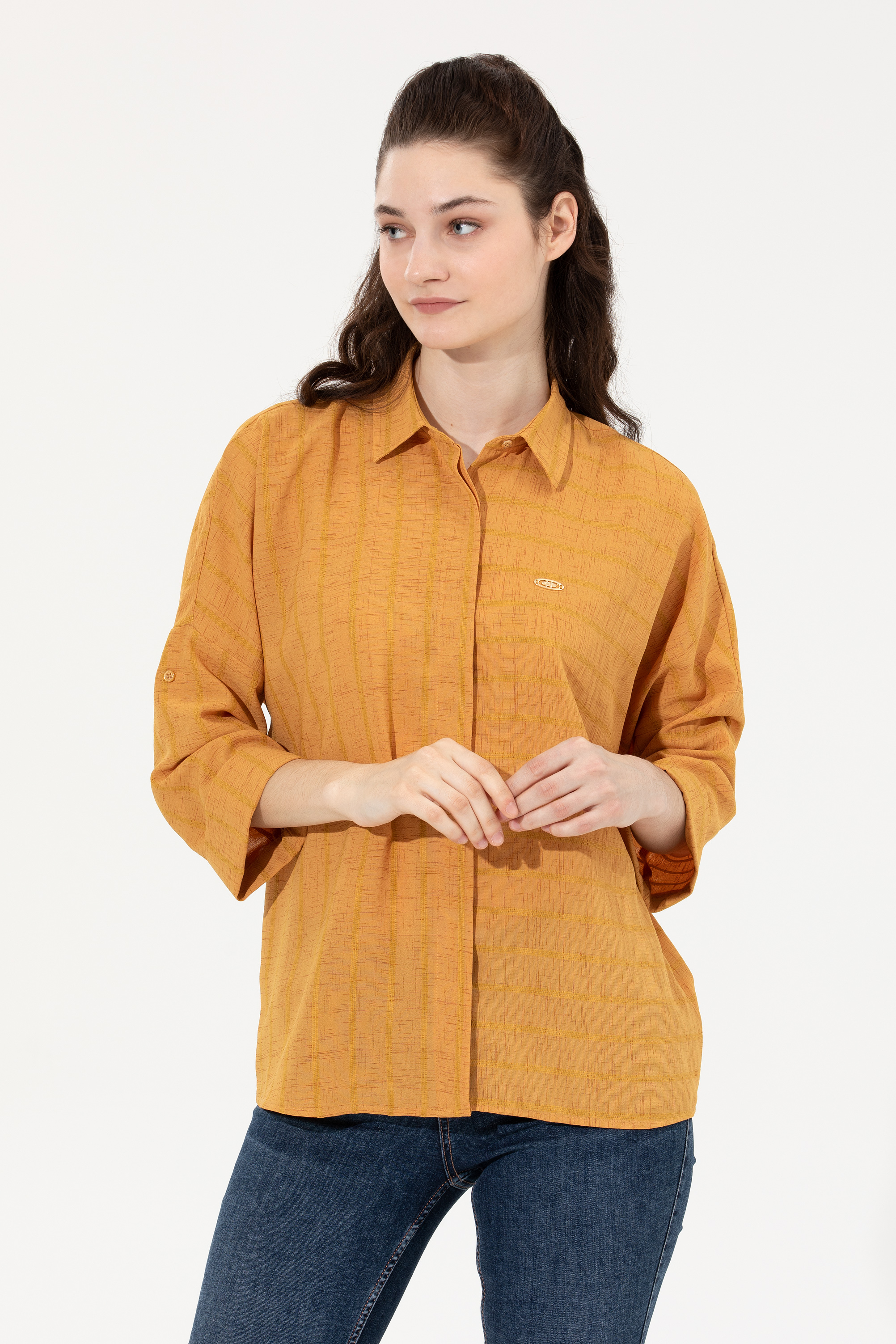 

Рубашка женская U.S. POLO Assn. G082SZ0040NATSUKI022K желтая 32, Желтый, G082SZ0040NATSUKI022K