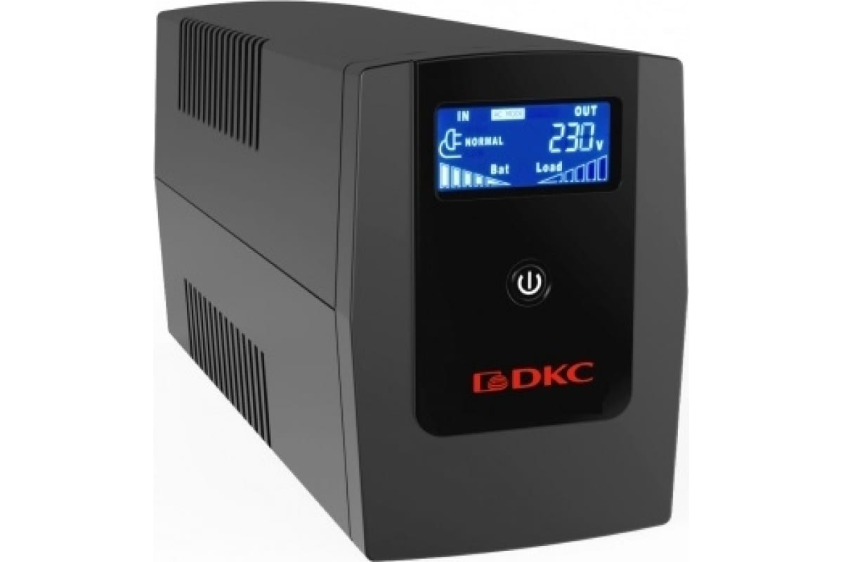 Источник бесперебойного питания ИБП Info LCD 1500В.А IEC C13 (4) USB + RJ45