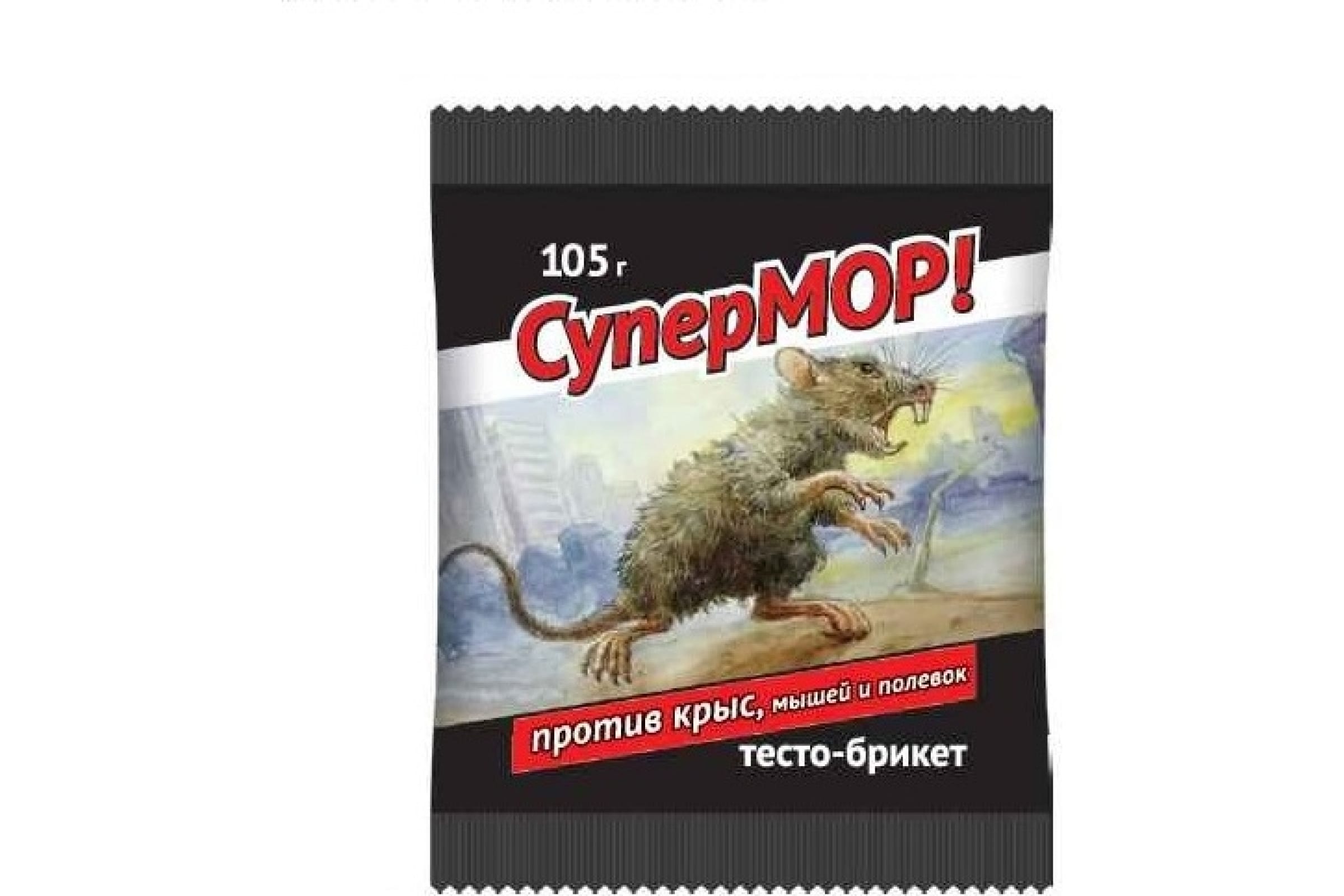 

Тесто от грызунов Ваше Хозяйство СуперМор 16635626 90 г, СуперМор