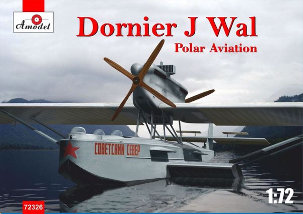 фото Сборная модель amodel 1/72 немецкая летающая лодка dornier j wal 72326