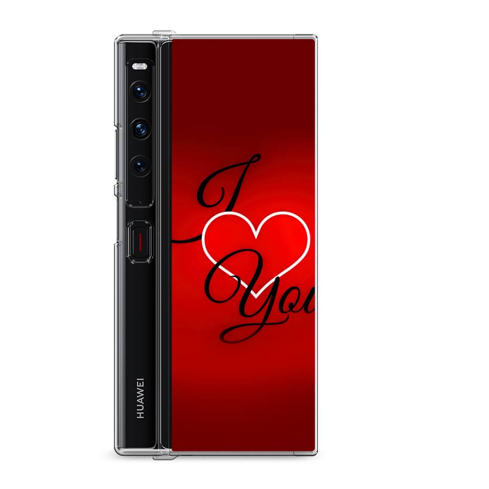 

Силиконовый чехол "I love you 3" на Huawei Mate Xs 2 / Хуавеи Мате Xs 2