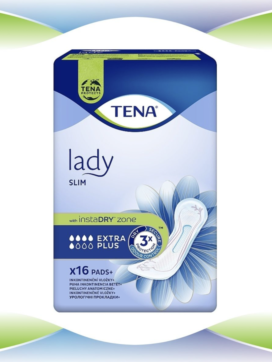 Купить Урологические прокладки Tena Lady slim Extra Plus 16 шт