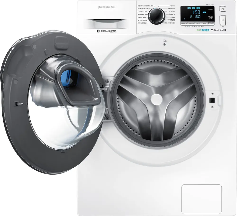 

Стиральная машина Samsung WW80K6210RW/LD белый, WW80K6210RW/LD