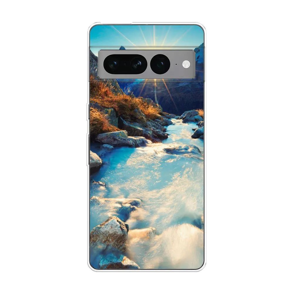 

Чехол Awog на Google Pixel 7 Pro "Восход 7", Разноцветный