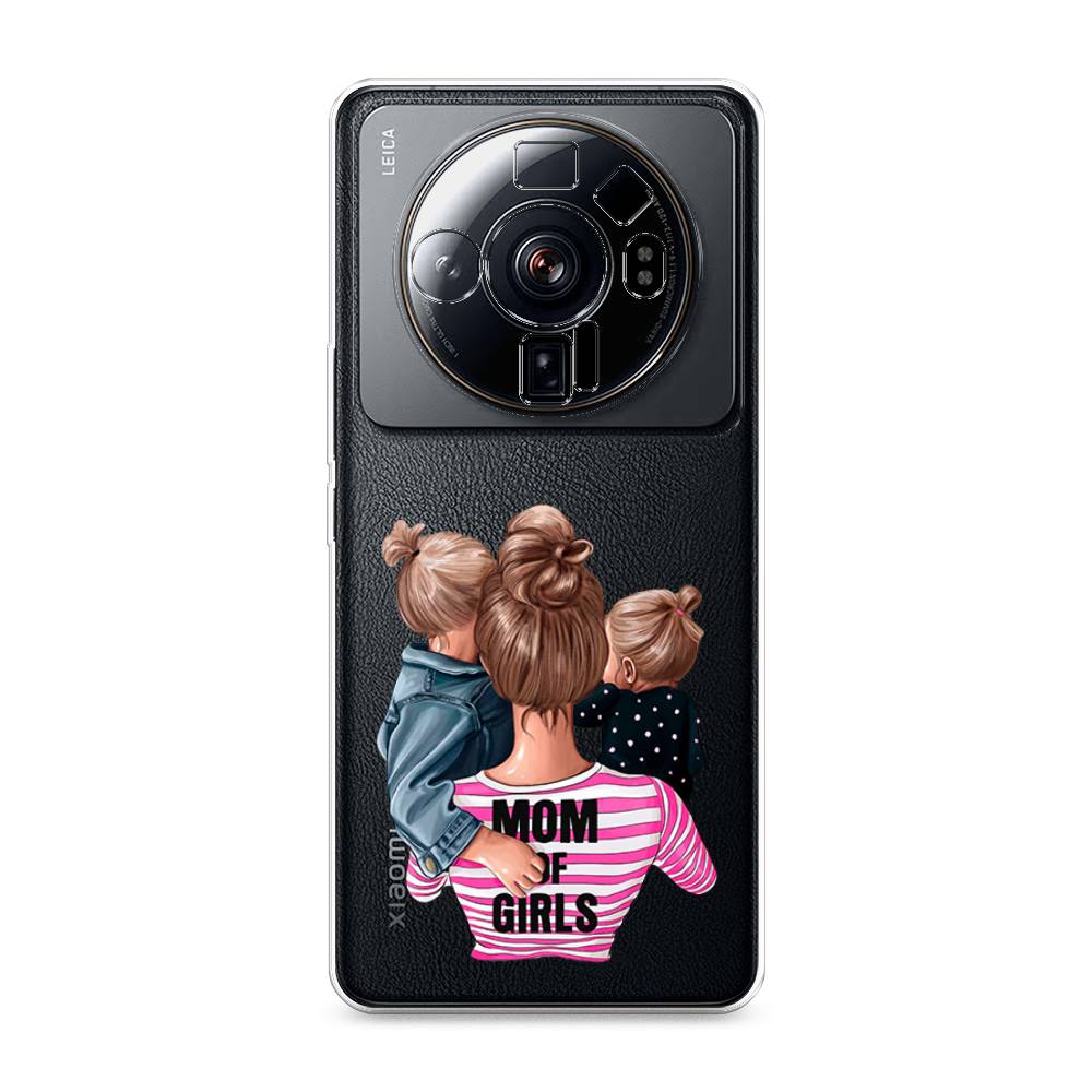 фото Силиконовый чехол "mom of girls" на xiaomi 12s ultra awog