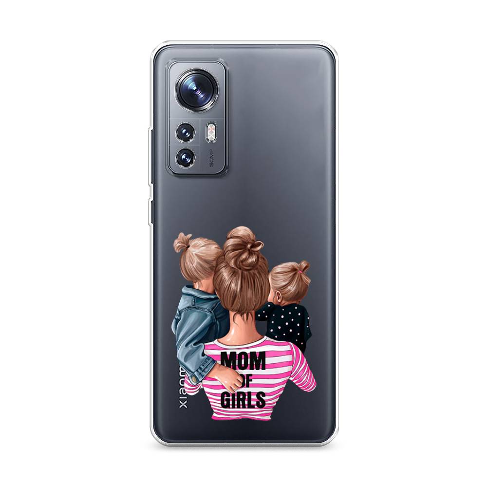 

Чехол Awog на Xiaomi 12/12X/12S "Mom of Girls", Разноцветный, 312950-6