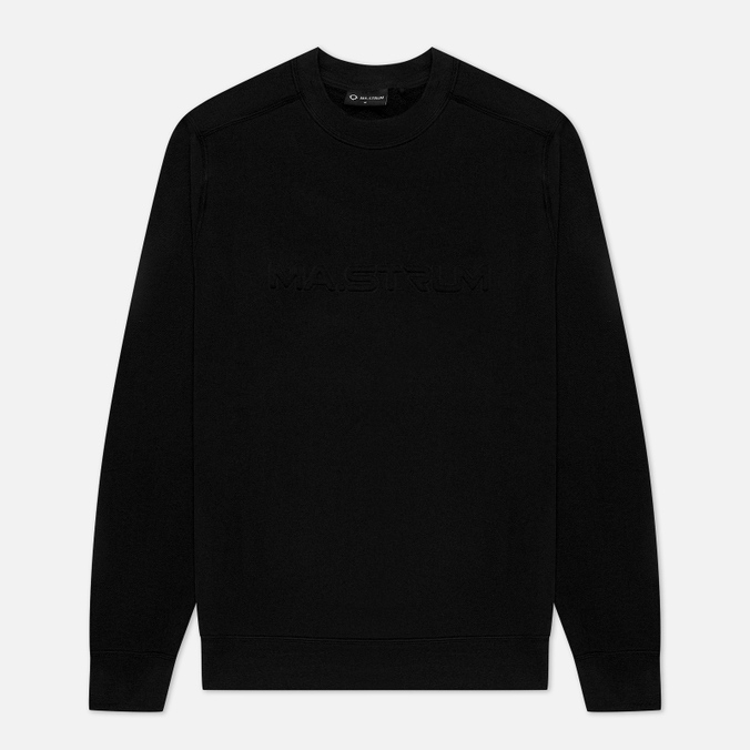 

Мужская толстовка MA.Strum Embossed Logo Crew Neck чёрный, Размер XXL, Черный, Embossed Logo Crew Neck