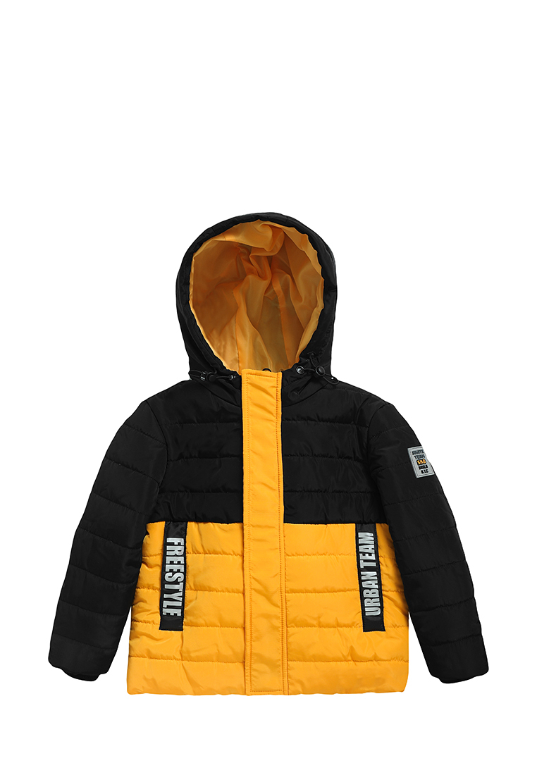 Куртка детская Max&Jessi AW22C205, желтый, черный, 98