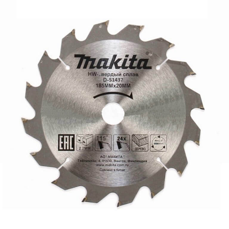 фото Пильный диск для дерева makita d-51437