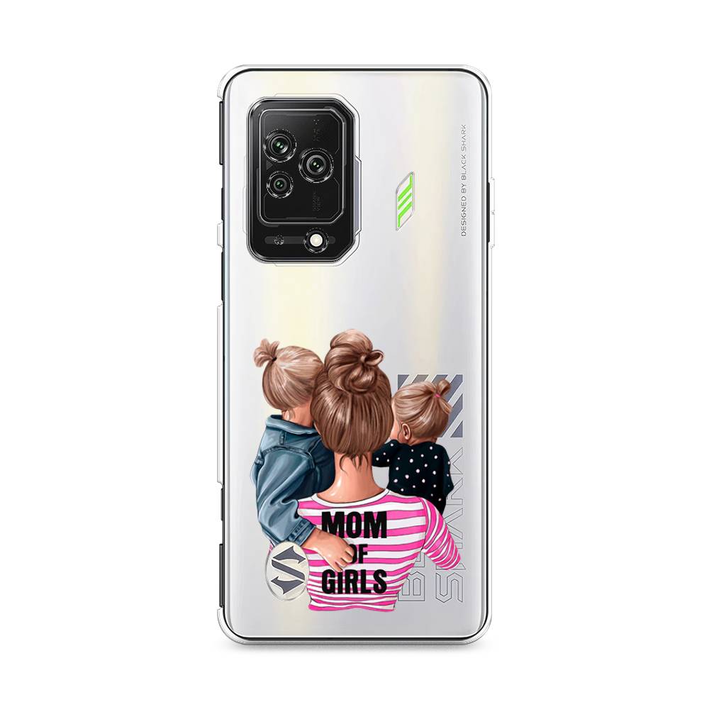 

Чехол Awog на Xiaomi Black Shark 5 "Mom of Girls", Разноцветный, 314050-6