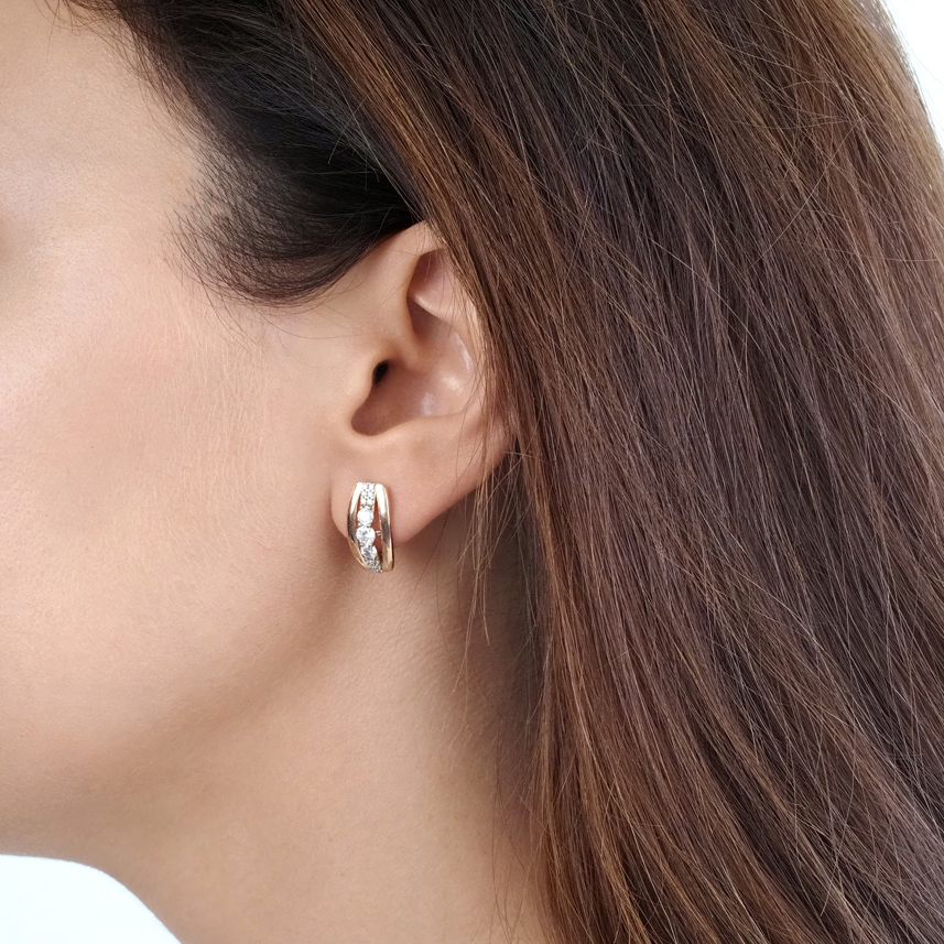 

Серьги из серебра с фианитами ЮВЕЛИР КАРАТ 2129124/9п, 2129124/9п