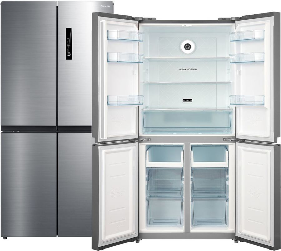 Холодильник Бирюса CD 466 I серебристый холодильник бирюса sbs 587 i