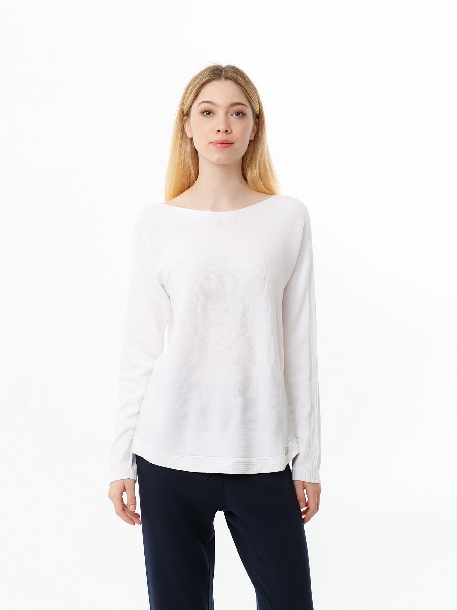 

Джемпер женский Glenfield D21GC051F-35E белый XL, D21GC051F-35E