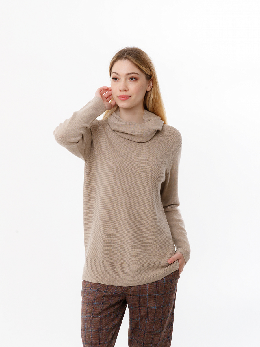 

Джемпер женский Glenfield D21GC071F-35E бежевый M, D21GC071F-35E