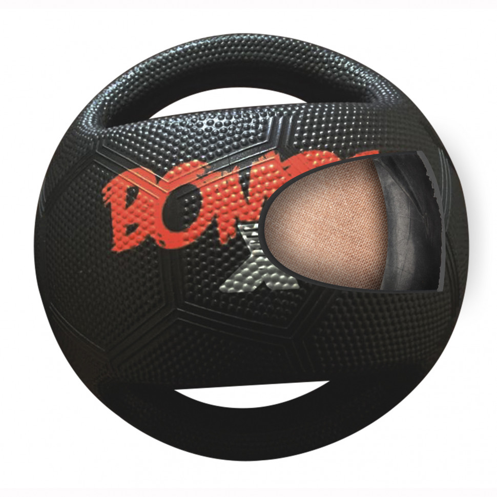 Игрушка для собак Hagen Бомбер Экстрим мяч с ручками, 18 см