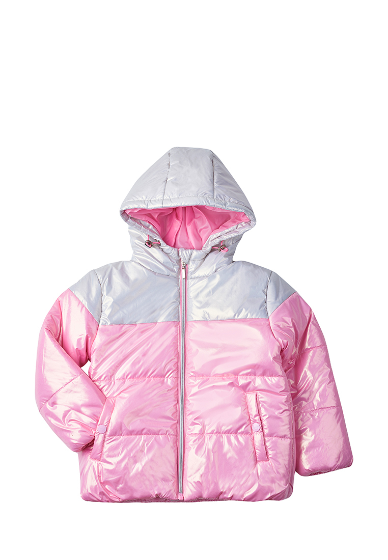 Куртка детская Max&Jessi AW22C402, розовый, серебристый, 104