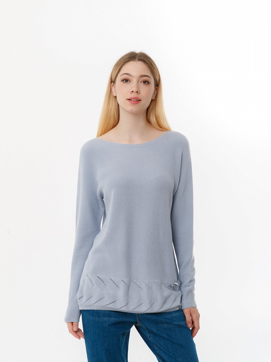 

Джемпер женский Glenfield D21GC101F-35E голубой M, D21GC101F-35E