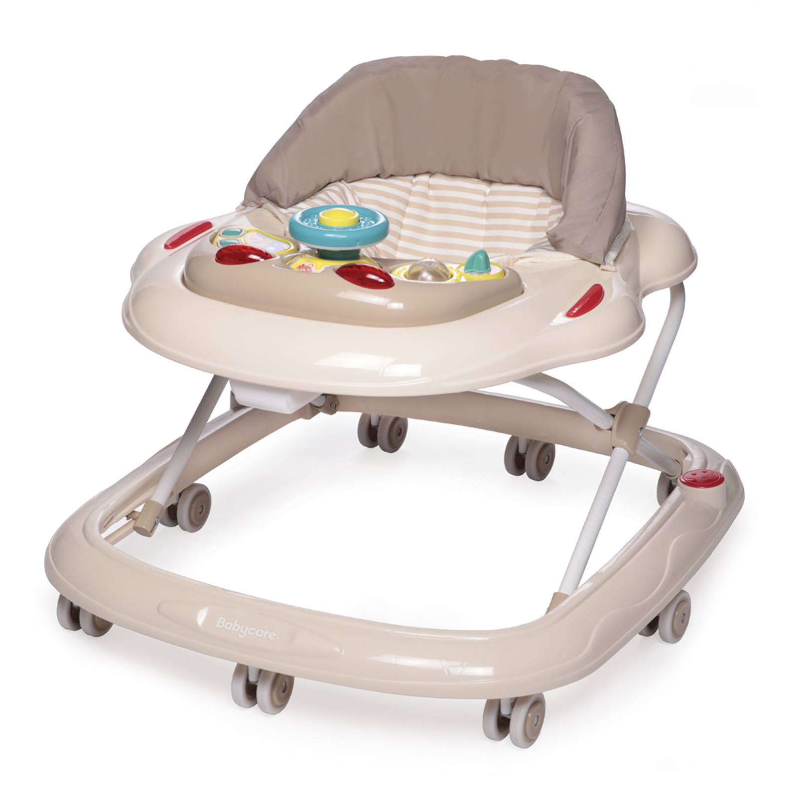 

Ходунки BabyCare BABYCARE Ходунки Pilot, бежевые полосы