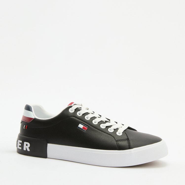 

Кеды мужские Tommy Hilfiger REZZ черные 7 US, Черный, REZZ