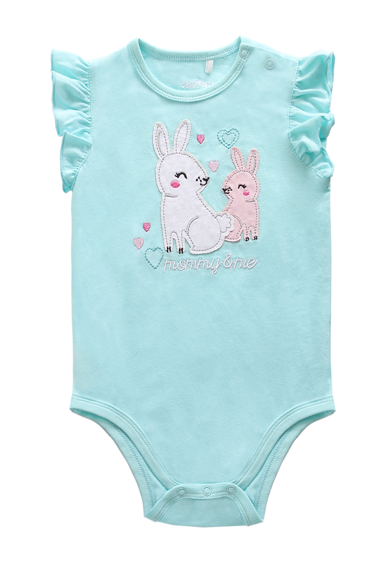 

Комплект одежды Kari baby SS22B15701205 цв. бирюзовый, розовый р. 68, SS22B15701205