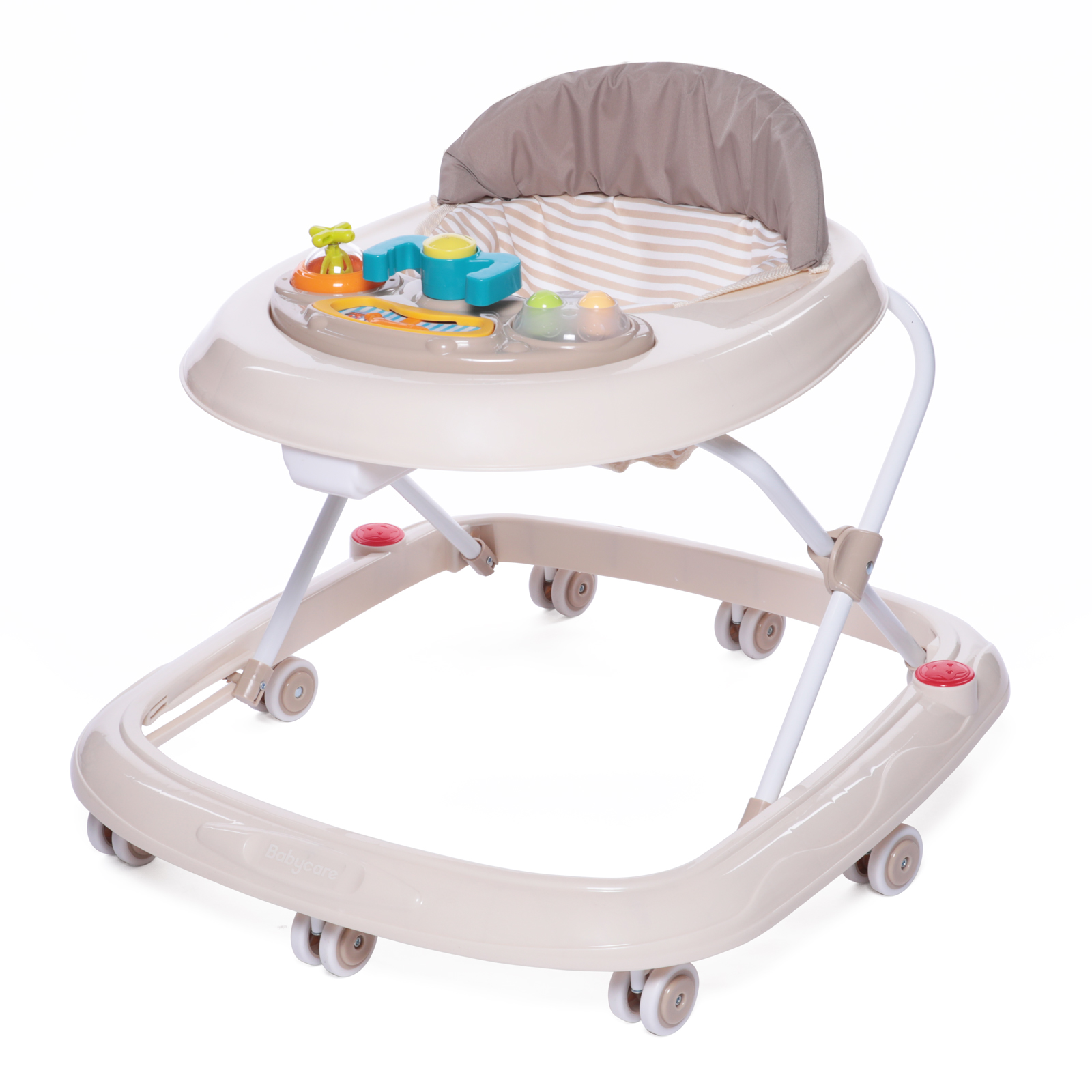 

Ходунки BabyCare BABYCARE Ходунки Corsa, бежевые полосы, Бежевый