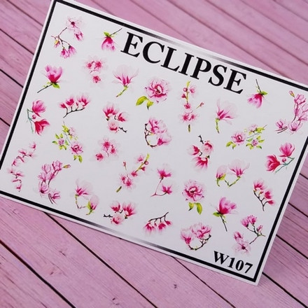 

Набор, Eclipse, Слайдер-дизайн для ногтей W №107, 2 шт., Разноцветный
