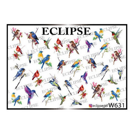 

Набор, Eclipse, Слайдер-дизайн для ногтей W №631, 2 шт.