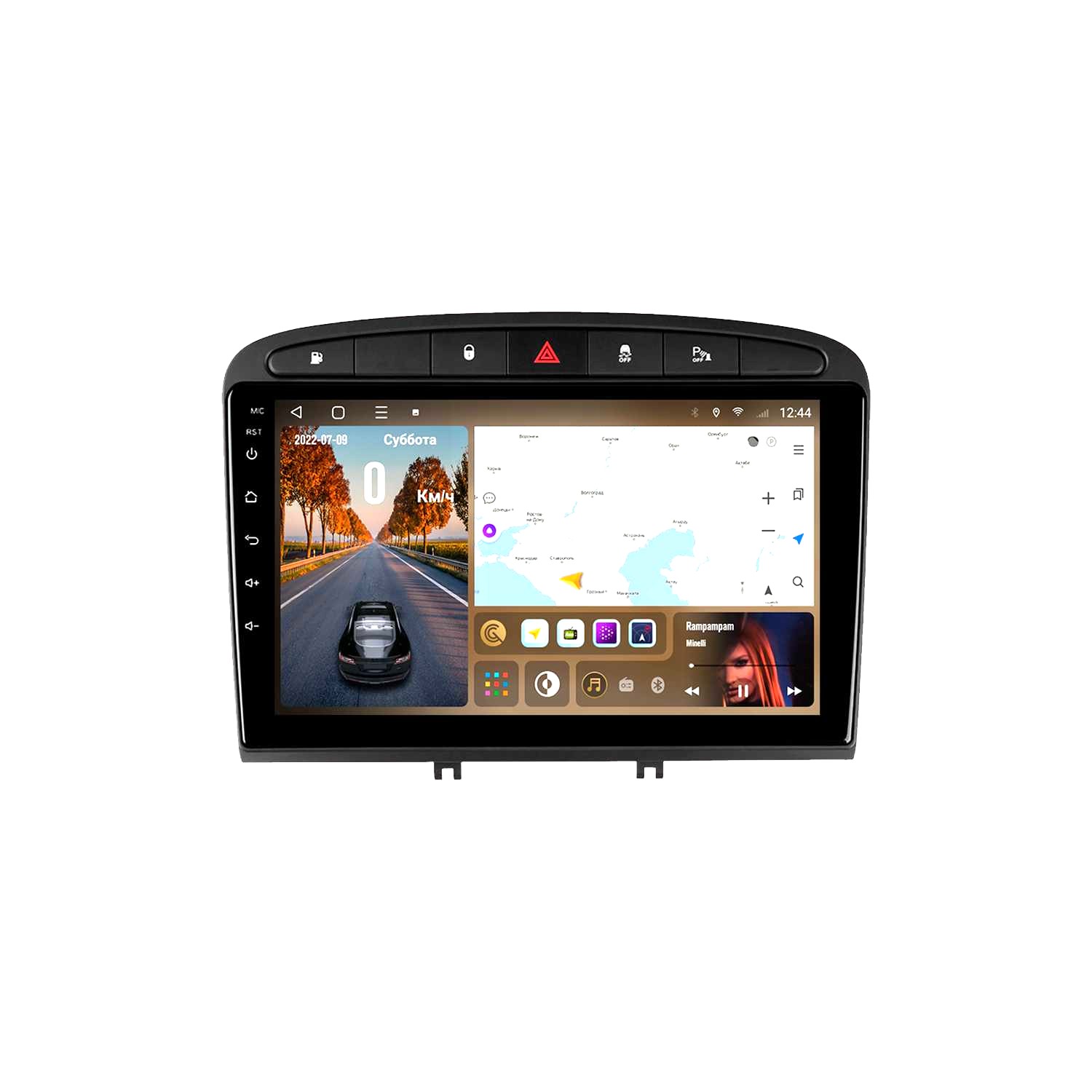 Автомобильная магнитола CaCar TK4 Peugeot 308 07-13 3375000₽