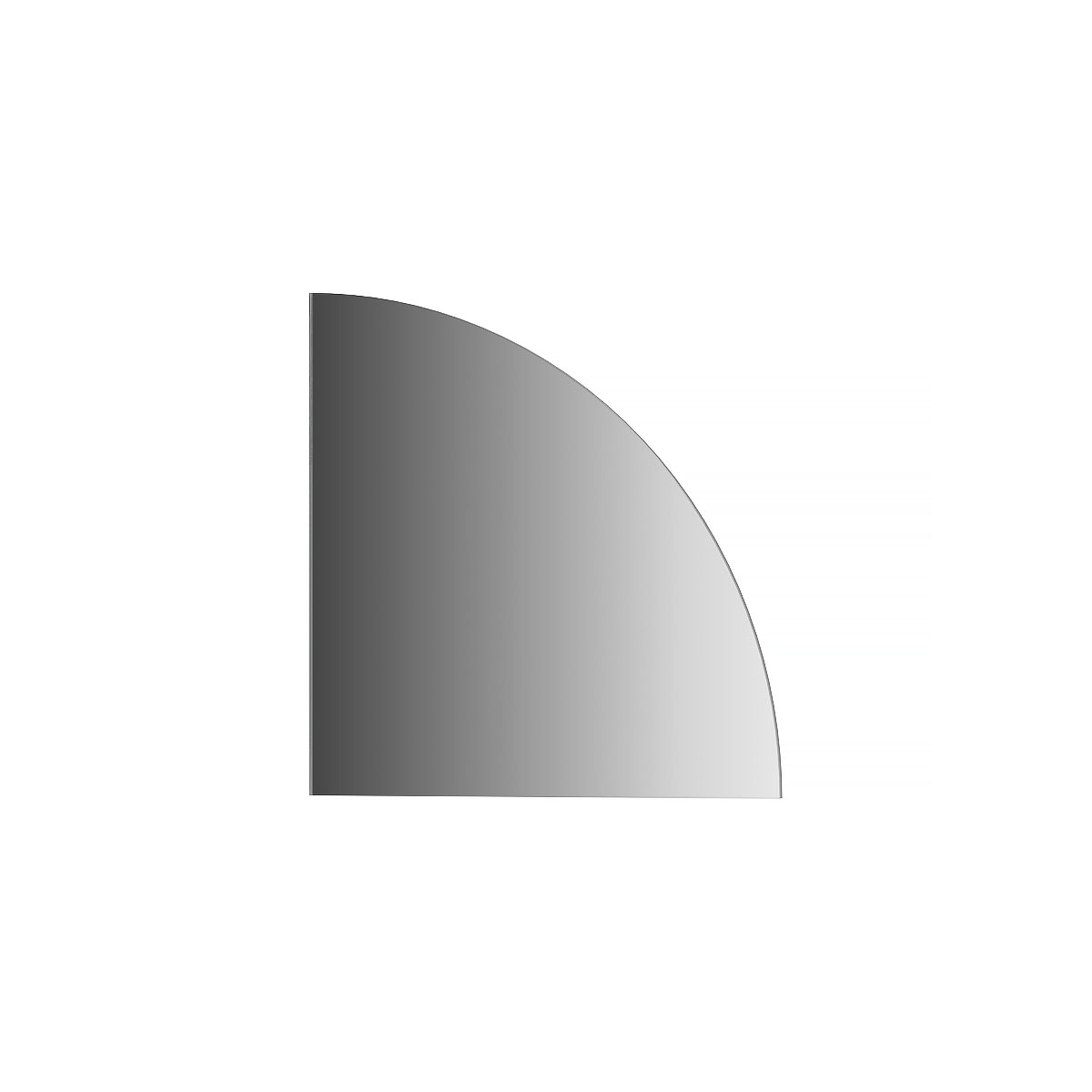 Зеркальная плитка со шлифованной кромкой  Evoform BY 1415 20x20см