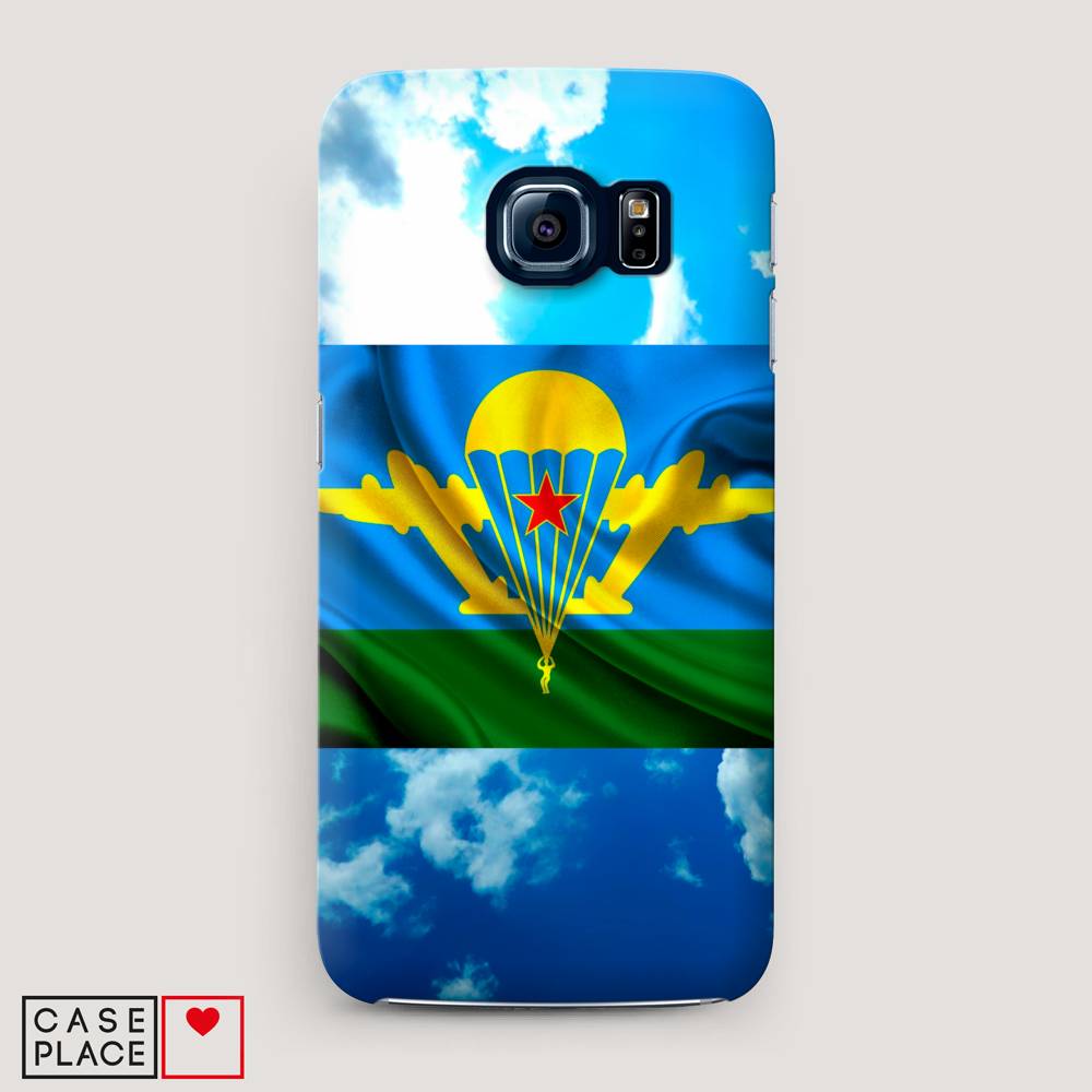 

Чехол Awog "ВДВ флаг в небесах" для Samsung Galaxy S6, 24320-4