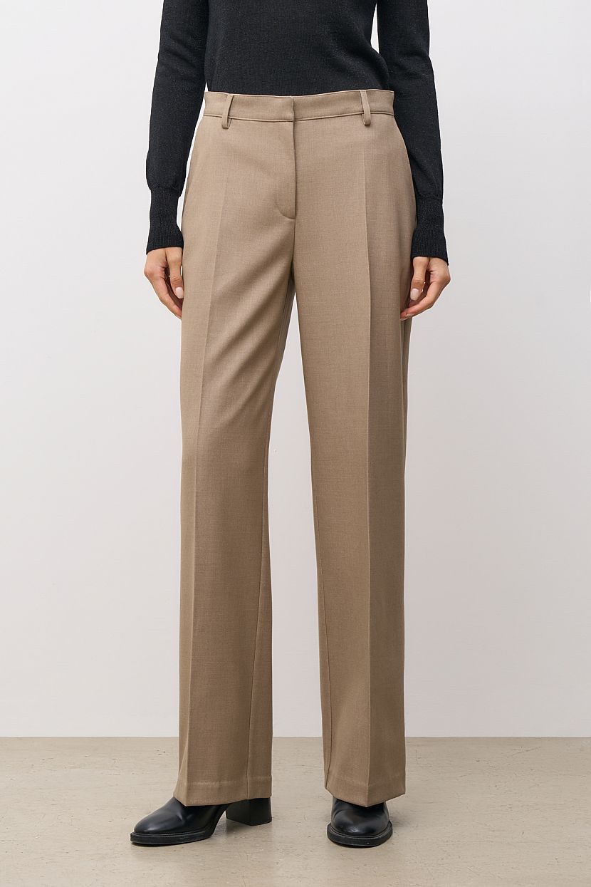 

Брюки женские Baon B2923530 коричневые XS, Коричневый, B2923530