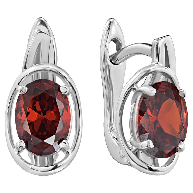 

Серьги из серебра с кристаллом ювелирным LAZURIT-ONLINE 8317PD, 8317PD