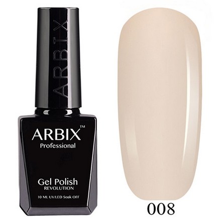 

Гель-лак Arbix Classic №08 Слоновая кость